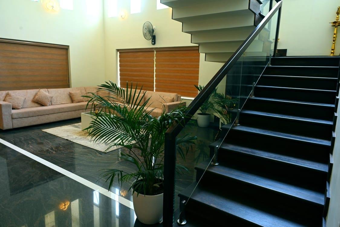Prakrithi living area and staircase